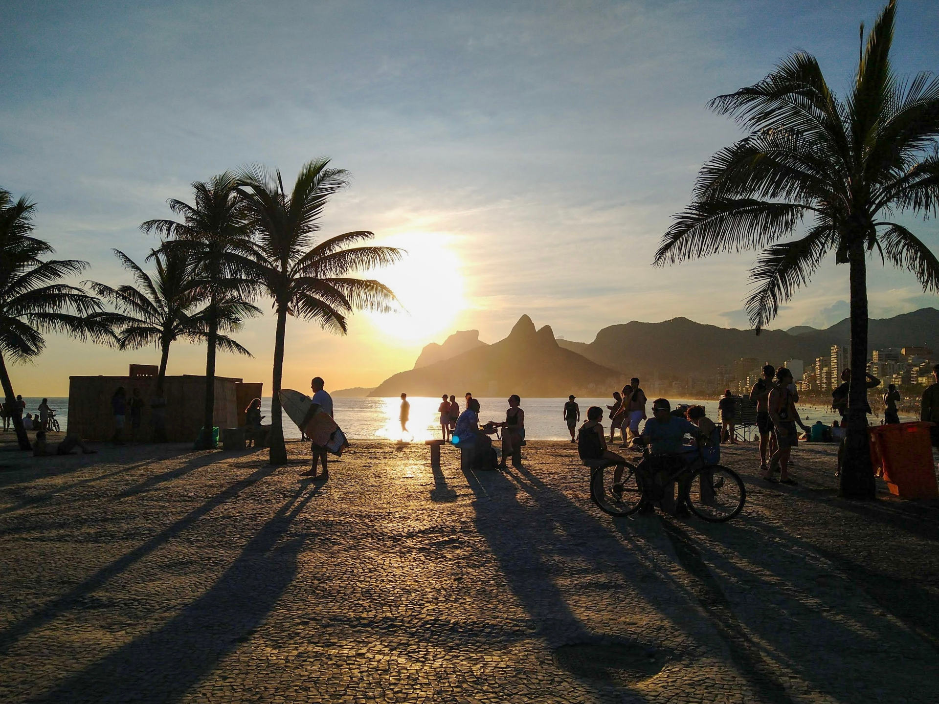 Ipanema beach in Rio de Janeiro's Zona Sul