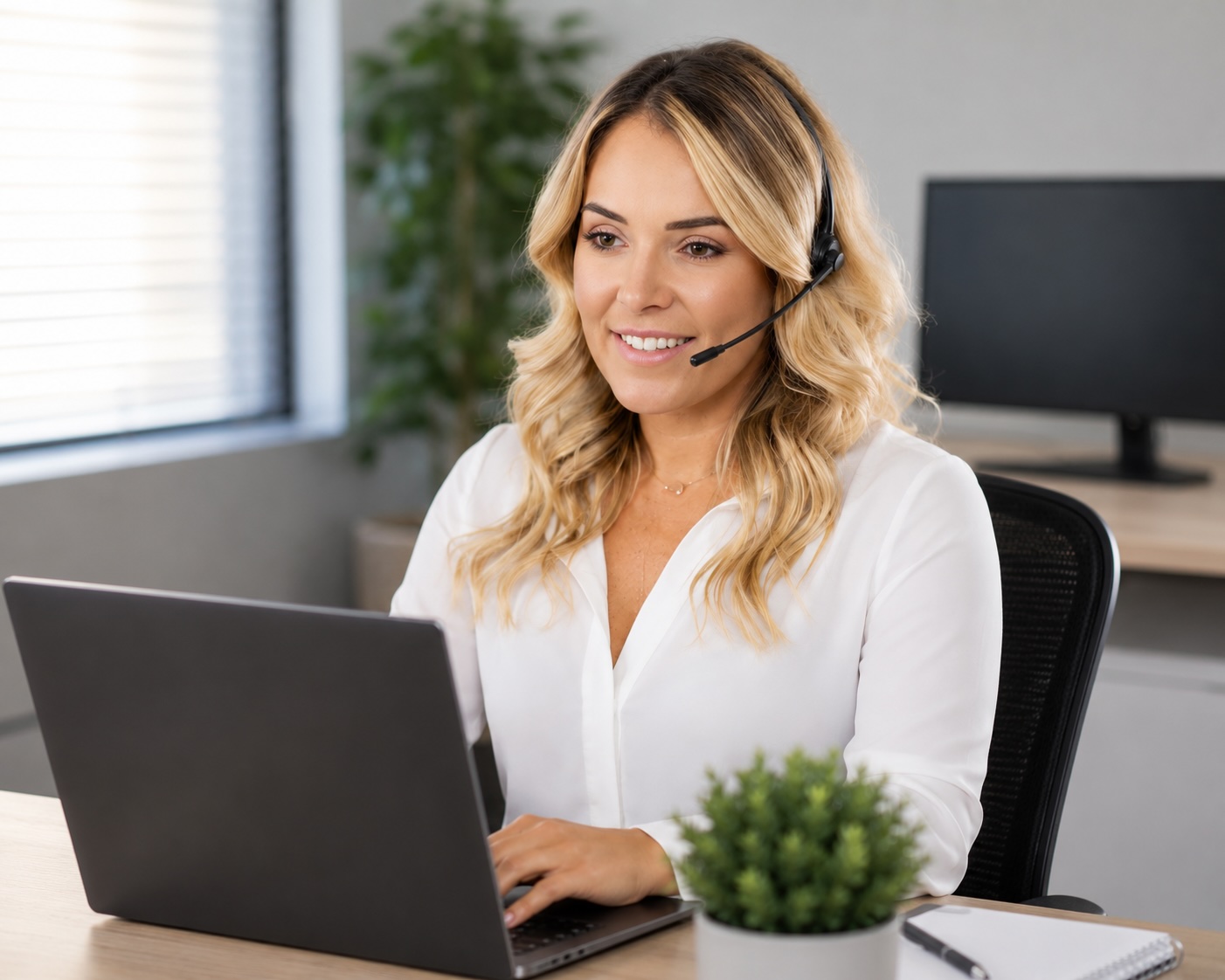 Nuviya patient advisor on a call