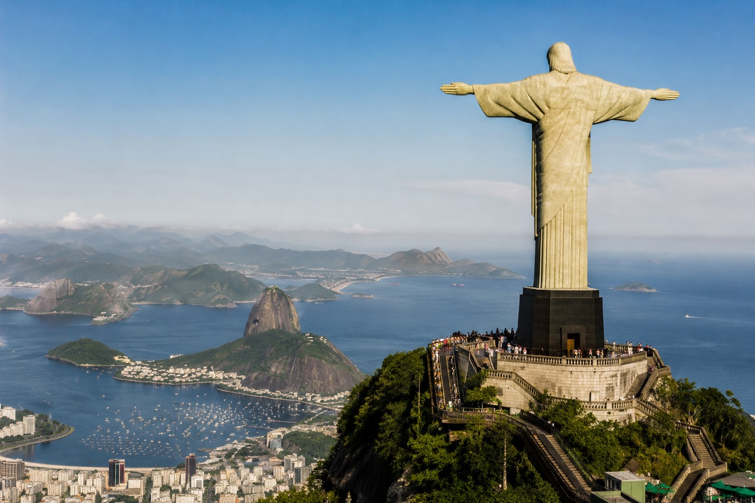 Christ the Redeemer statue Corcovado Rio de Janeiro