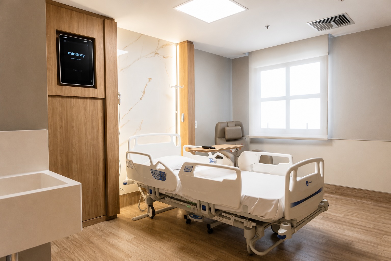 Patient room — São Vicente Hospital