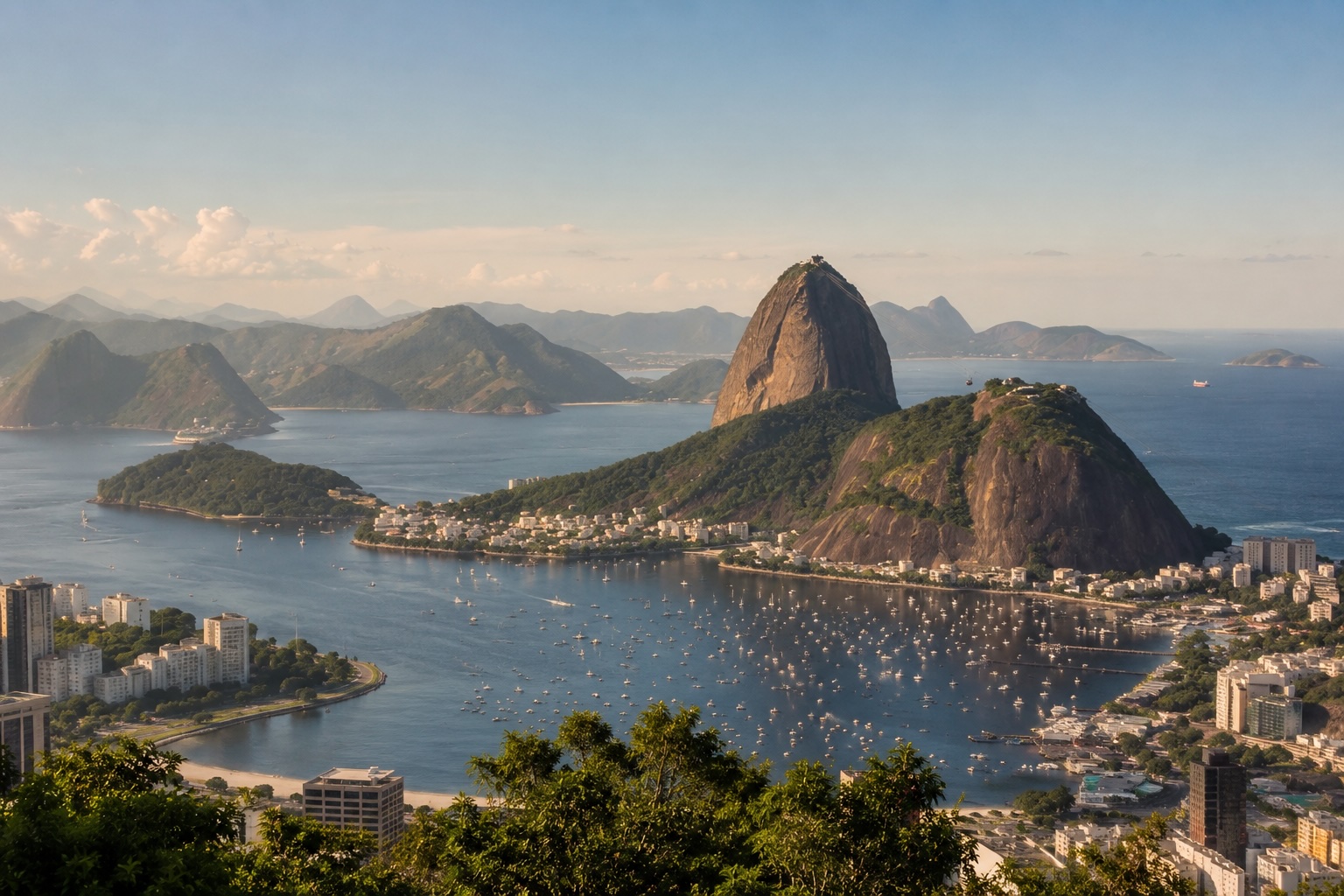 Sugarloaf Mountain cable car Urca Rio de Janeiro