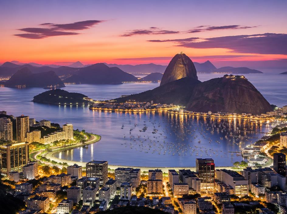 Botafogo and Flamengo neighbourhood in Rio de Janeiro