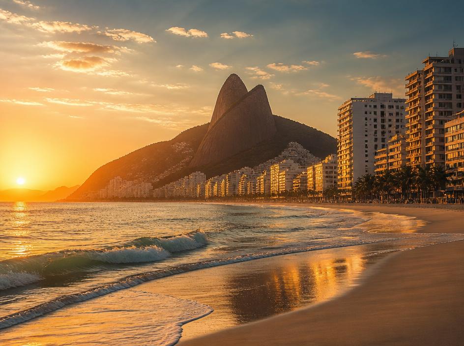 Ipanema neighbourhood in Rio de Janeiro
